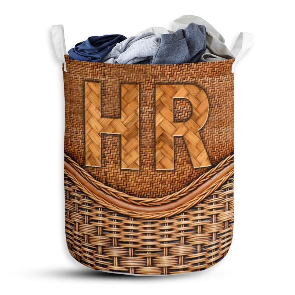 Human Resources Rattan Teaxture - Laundry Basket - Owls Matrix LTD