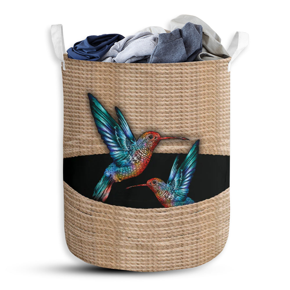 Hummingbird Rope Line - Laundry Basket - Owls Matrix LTD
