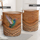Hummingbird Love Life - Laundry Basket - Owls Matrix LTD