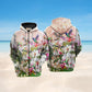 Hummingbirds Magnolia Bloom Art – 3D Hoodie