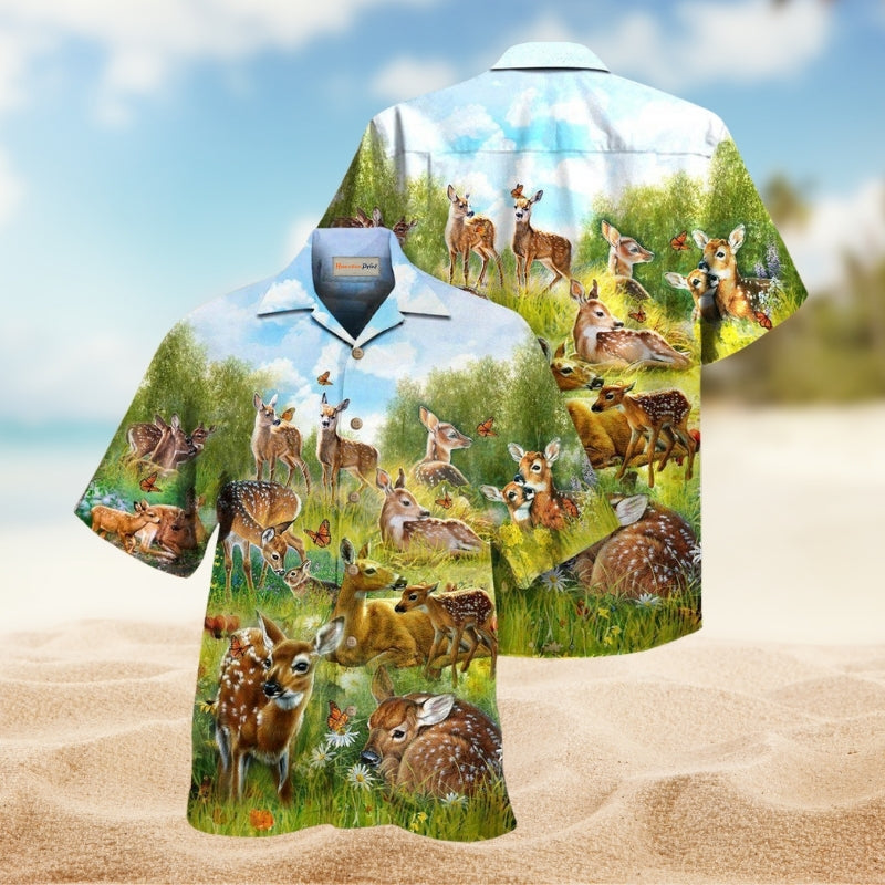 Hunting All Life Deserves Life Stop Hunting Deers Limited Edition – Hawaiian Shirt