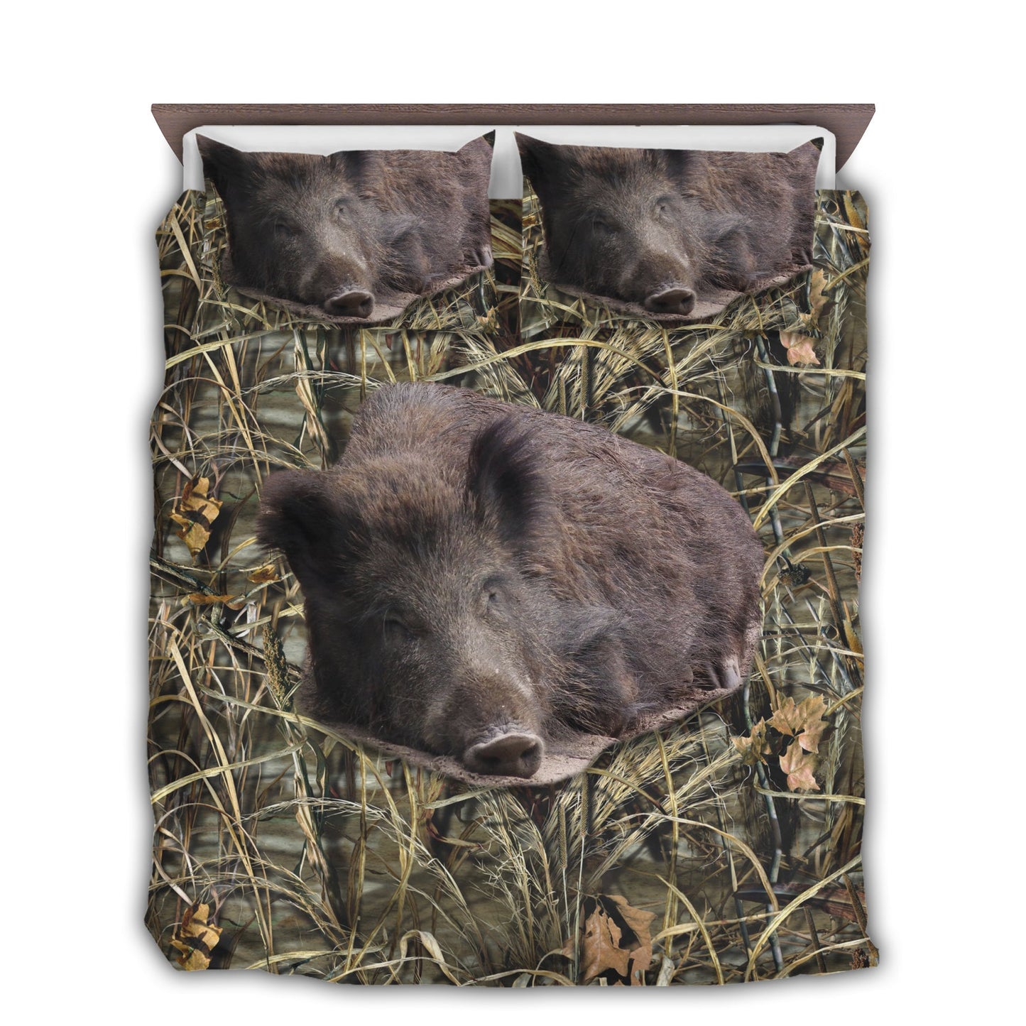 Happy Hunting Bedding Cover For Outdoor Lover Bedroom Decor