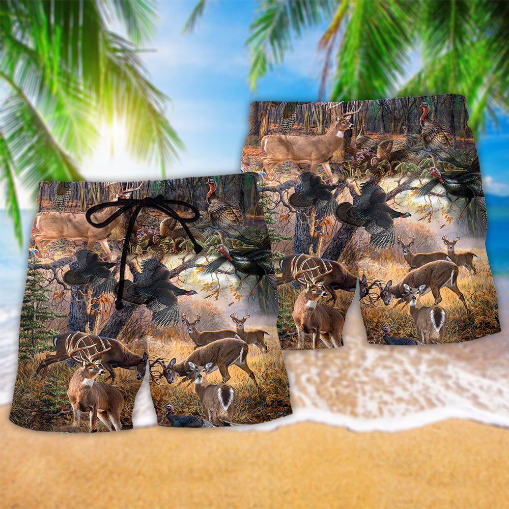 Hunting Humor Outdoor Art – Beach Short