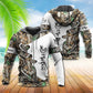 Buck And Doe Hunting Quote - 3D Hoodie