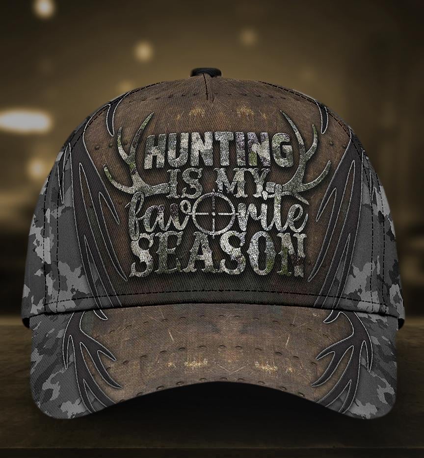 Camo Hunting Season 3D Print – Classic Cap