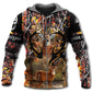 Hunting Deer Forest Life Style - 3D Hoodie