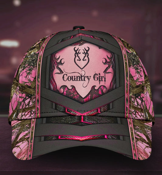Hunting Deer Country Girl – Classic Cap