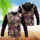 Hunting Country Girl Pink Deer Style - 3D Hoodie