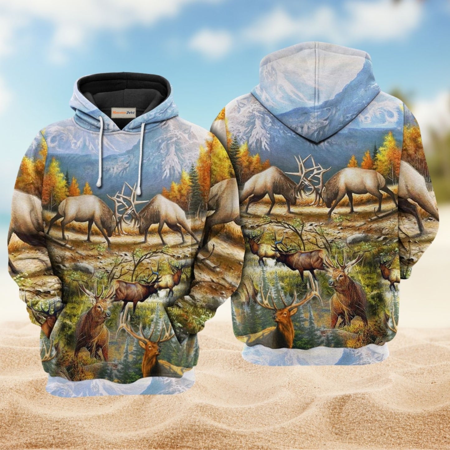 Hunting Deer Is My Life - 3D Hoodie