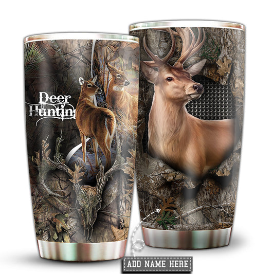 Hunting Love Deer Personalized 20 Oz Tumbler