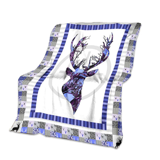 Hunting Love Hunting Forever 50 x 60 Inch Flannel Blanket For Cozy Bedroom And Sofa Decor