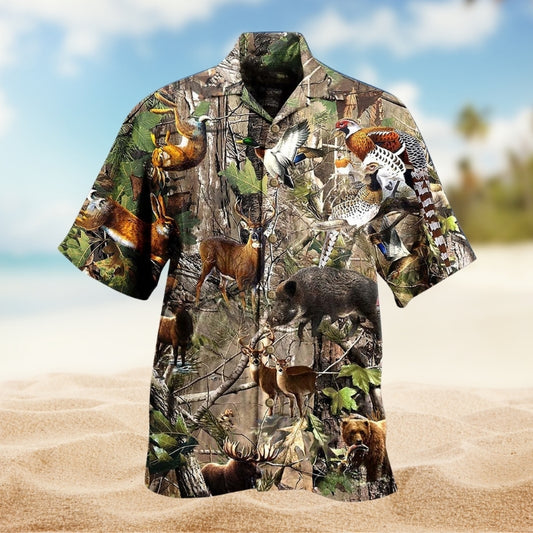 Hunting Lover Animals Limited Edition – Hawaiian Shirt