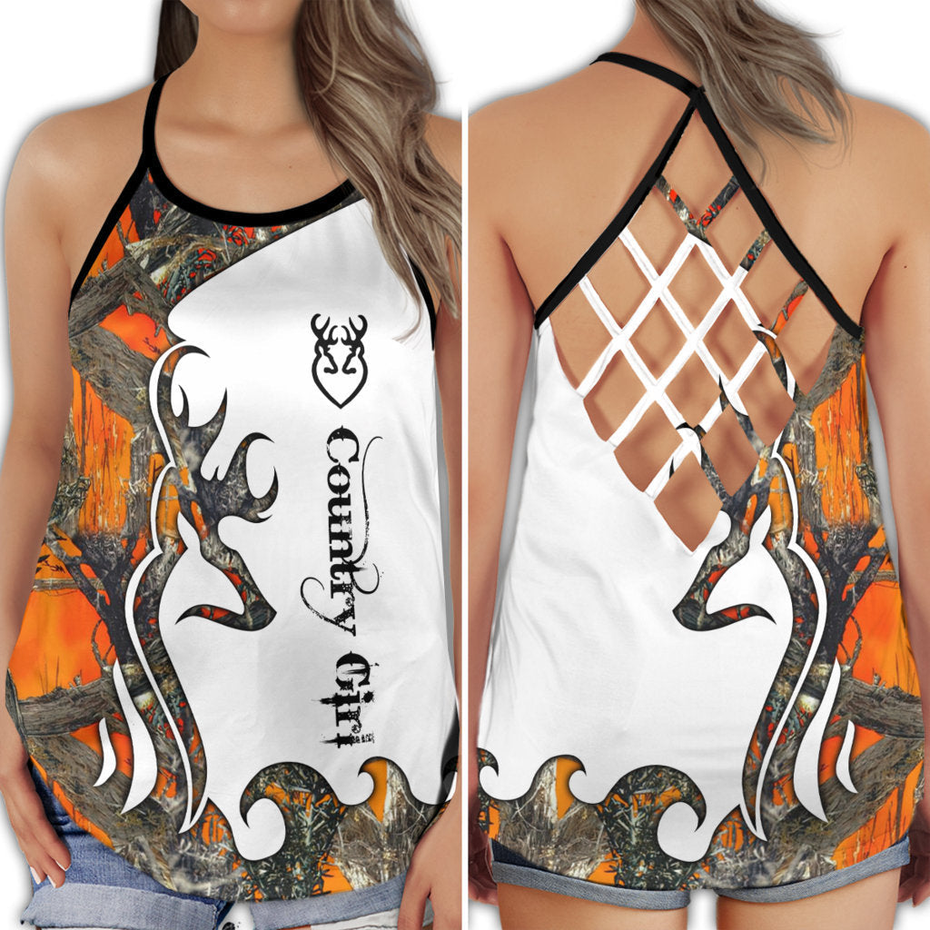 Hunting Lover Country Girl Classic Collection – Hollow Tank Top