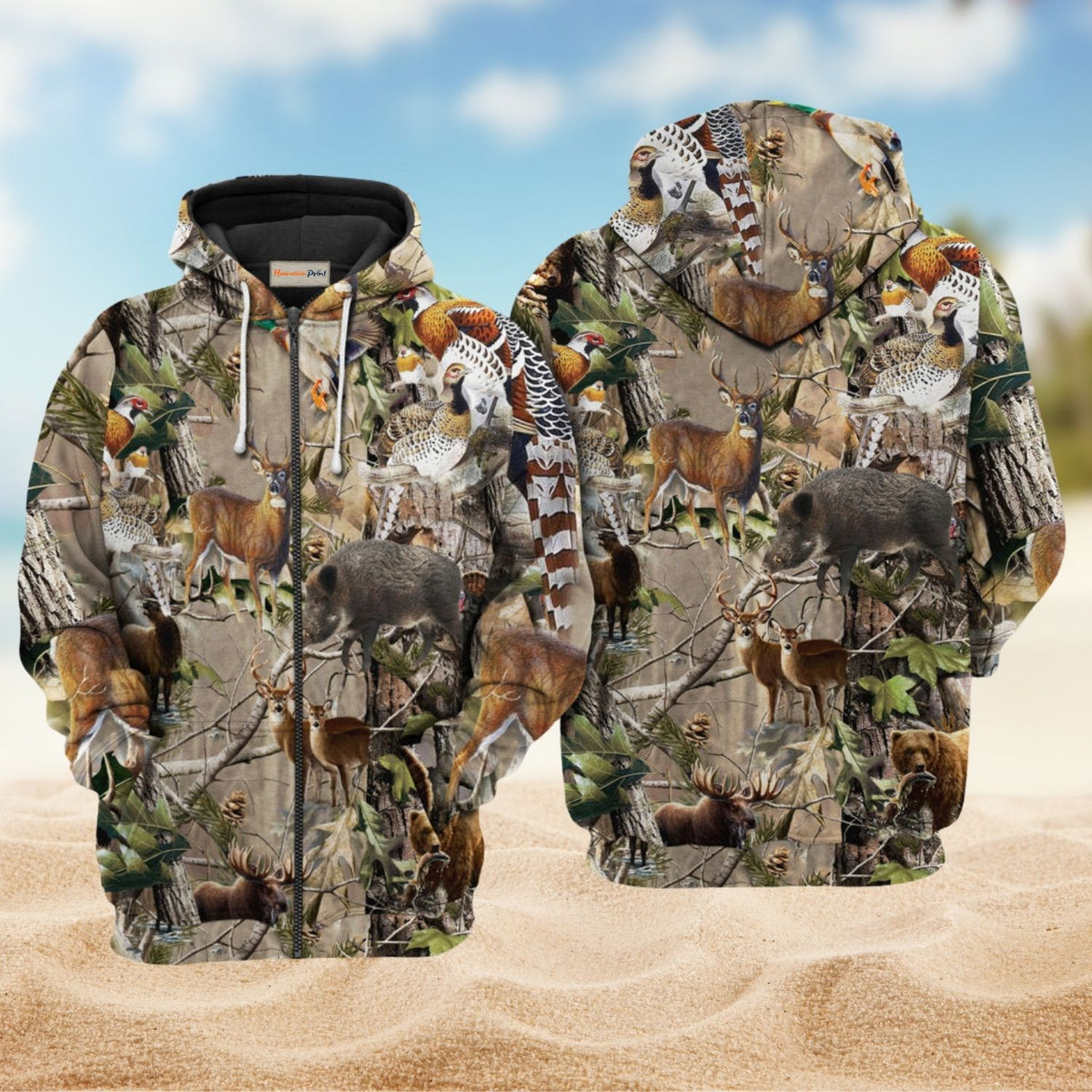 Hunting Lover Wildlife Art - 3D Hoodie