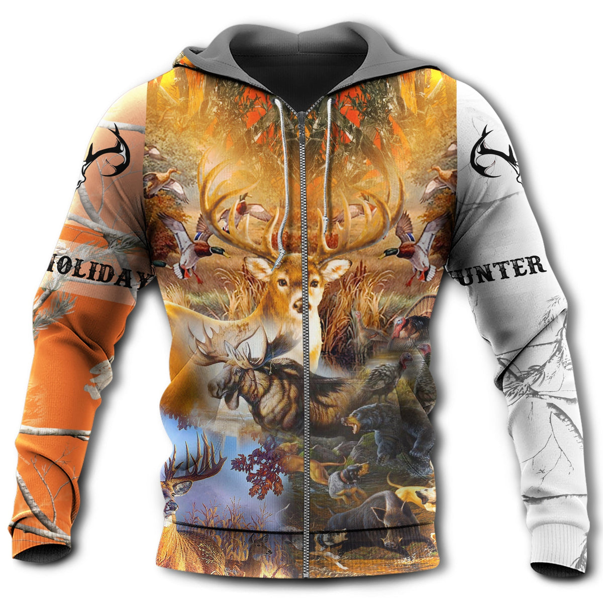 Hunting Deer Life Passion - 3D Hoodie