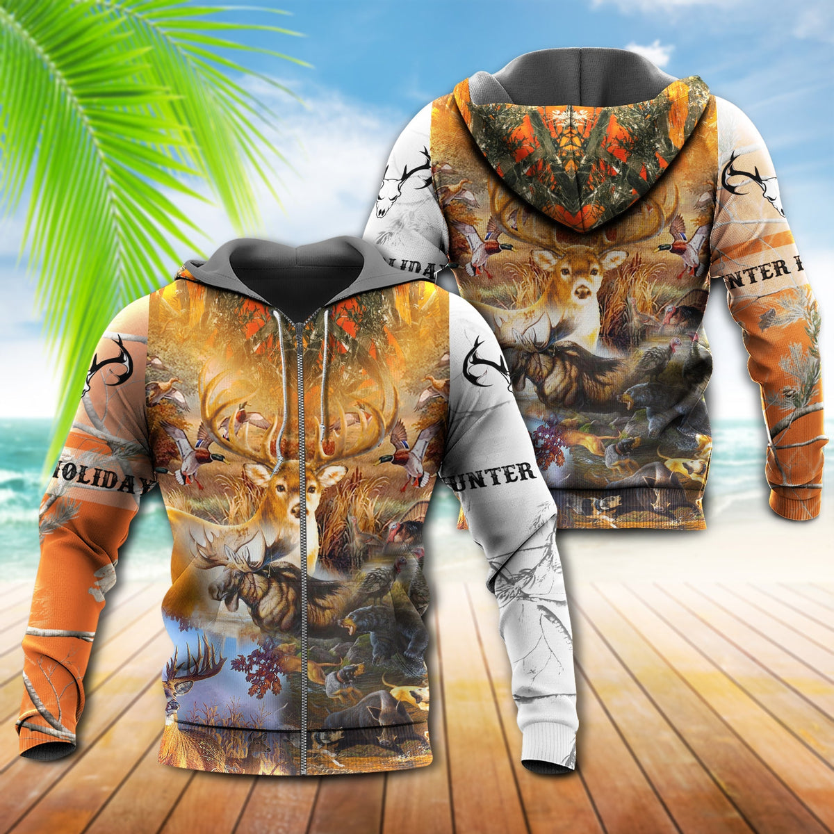 Hunting Deer Life Passion - 3D Hoodie3
