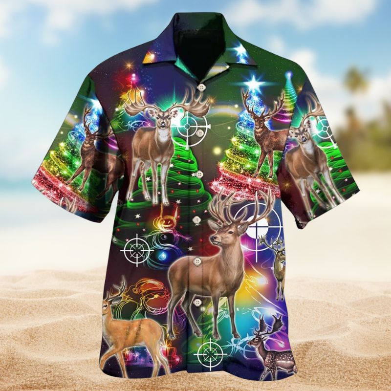 Hunting Deer Lover Christmas – Hawaiian Shirt