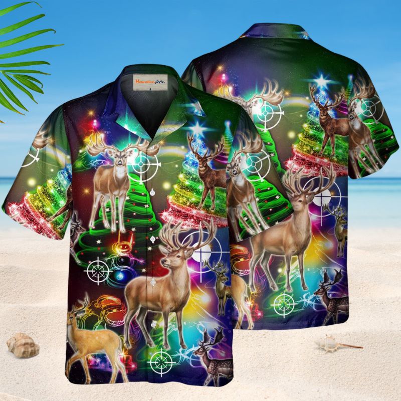 Hunting Deer Lover Christmas – Hawaiian Shirt