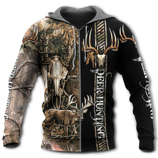 Hunting Deer Lover Quote - 3D Hoodie