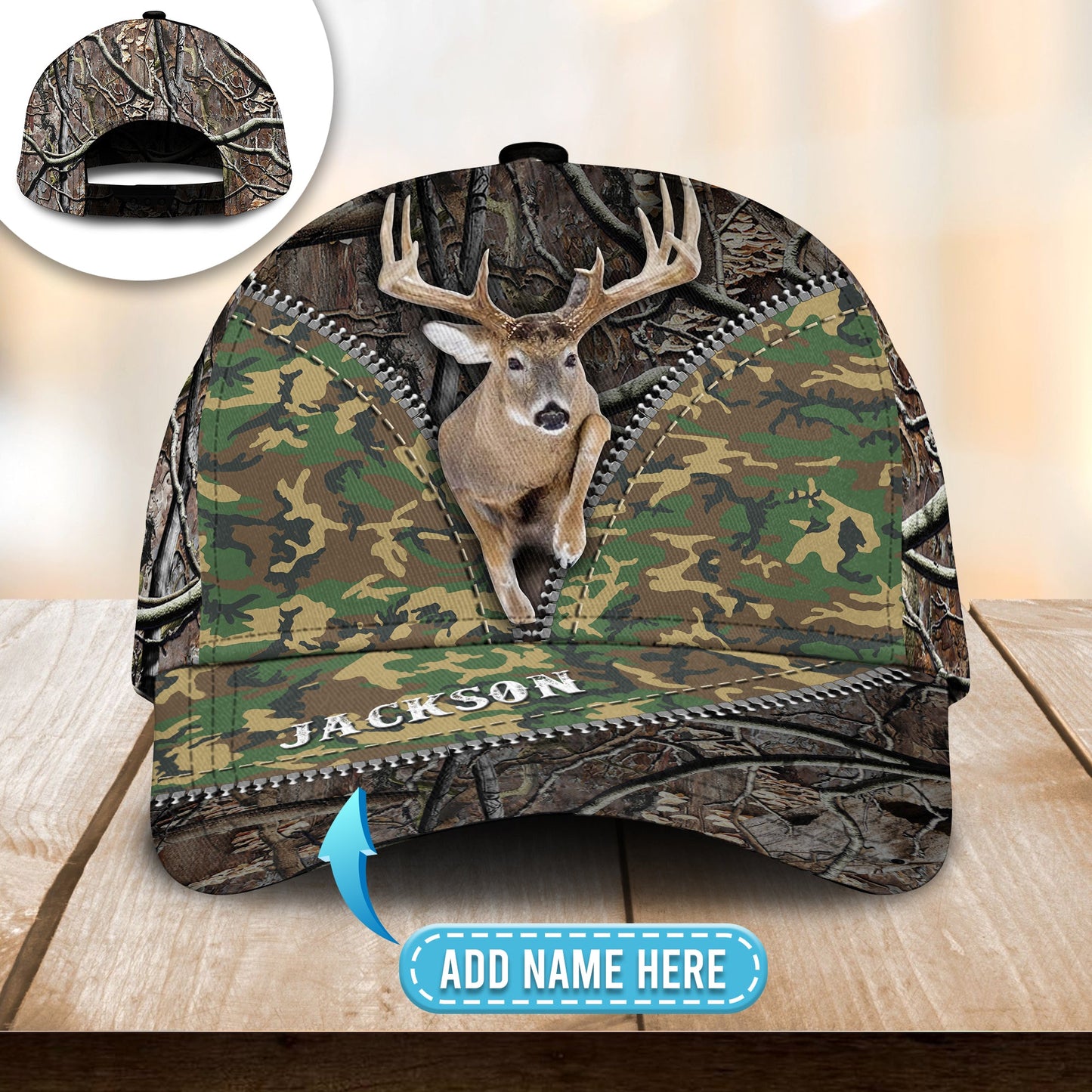 Deer Hunting Lover Cool Personalized – Classic Cap