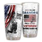 Dad Grandpa Veteran Nice 20 Oz Tumbler For Travel Gifts