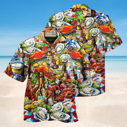 I Am On Seafood Diet Edition – Hawaiian Shirt