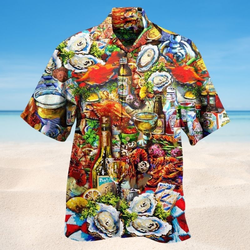 I Am On Seafood Diet Edition – Hawaiian Shirt