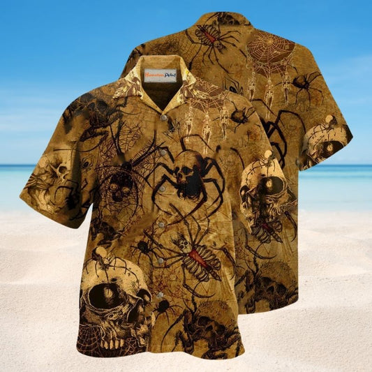 I Am Only Here For The Spiders Edition – Hawaiian Shirt