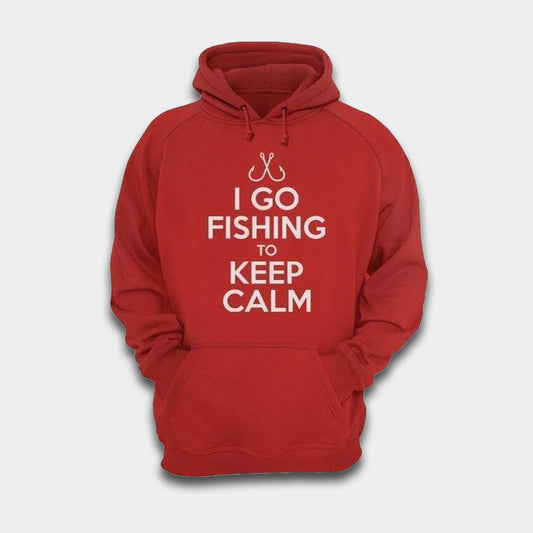 I Go Fishing To Keep Calm Graphic – 3D Hoodie