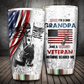 Dad Grandpa Veteran 20 Oz Tumbler For Travel Gifts