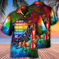 LGBT Courage And Pride Rainbow Quote - Hawaiian Shirt