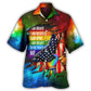 LGBT Courage And Pride Rainbow Quote - Hawaiian Shirt