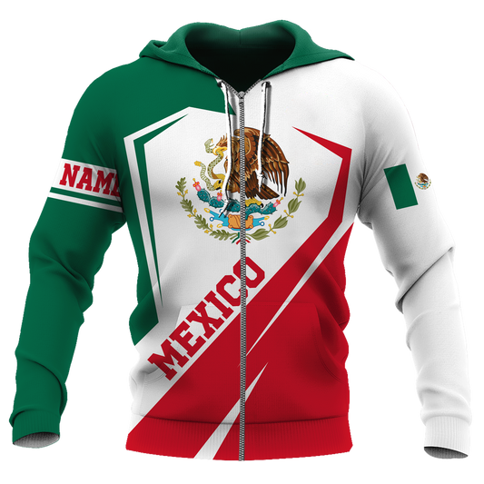 I Love Mexico - 3D Hoodie