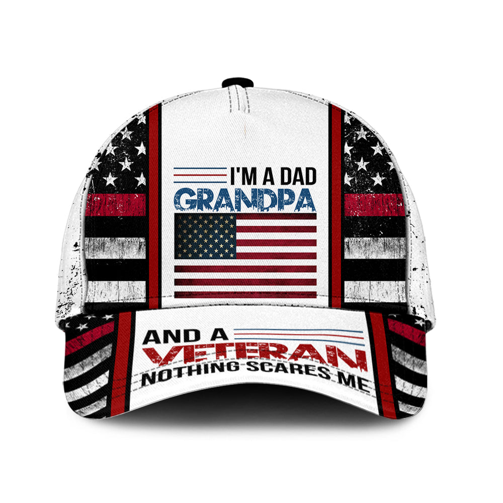 Dad Grandpa Veteran Pride – Classic Cap