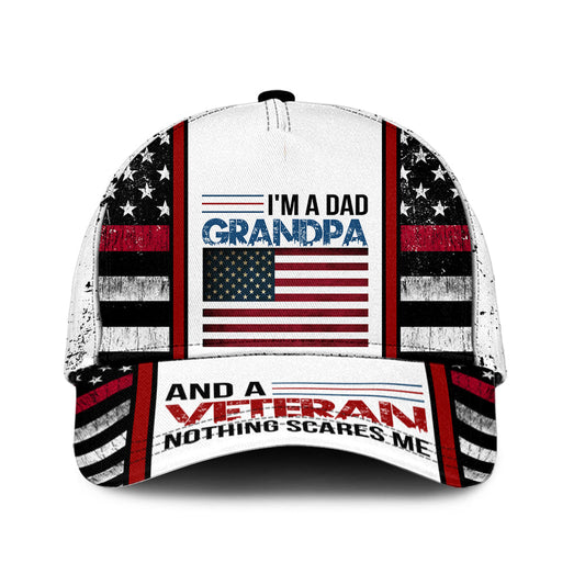 Dad Grandpa Veteran Pride – Classic Cap
