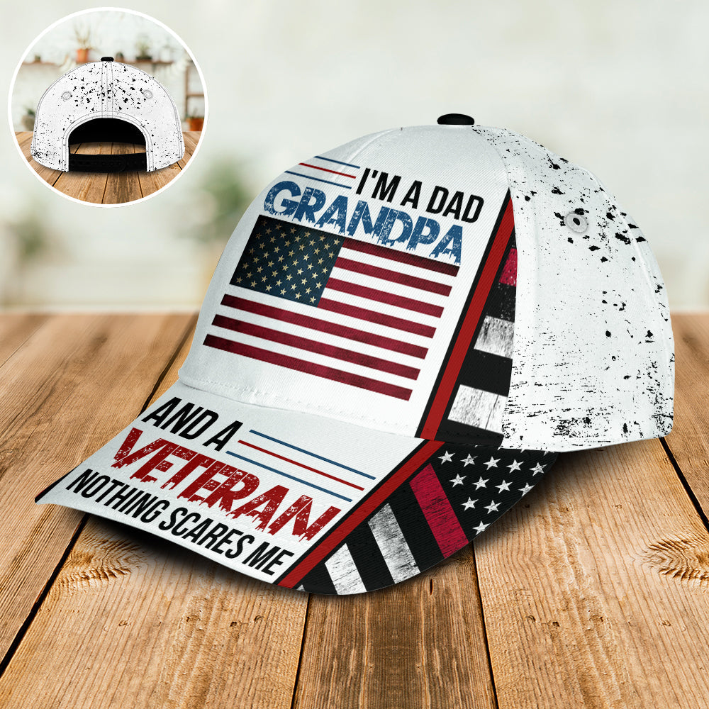 Dad Grandpa Veteran Pride – Classic Cap