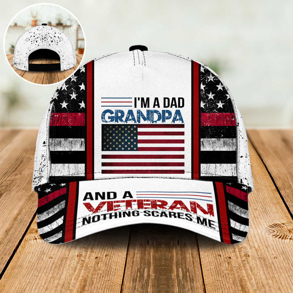 Dad Grandpa Veteran Pride – Classic Cap