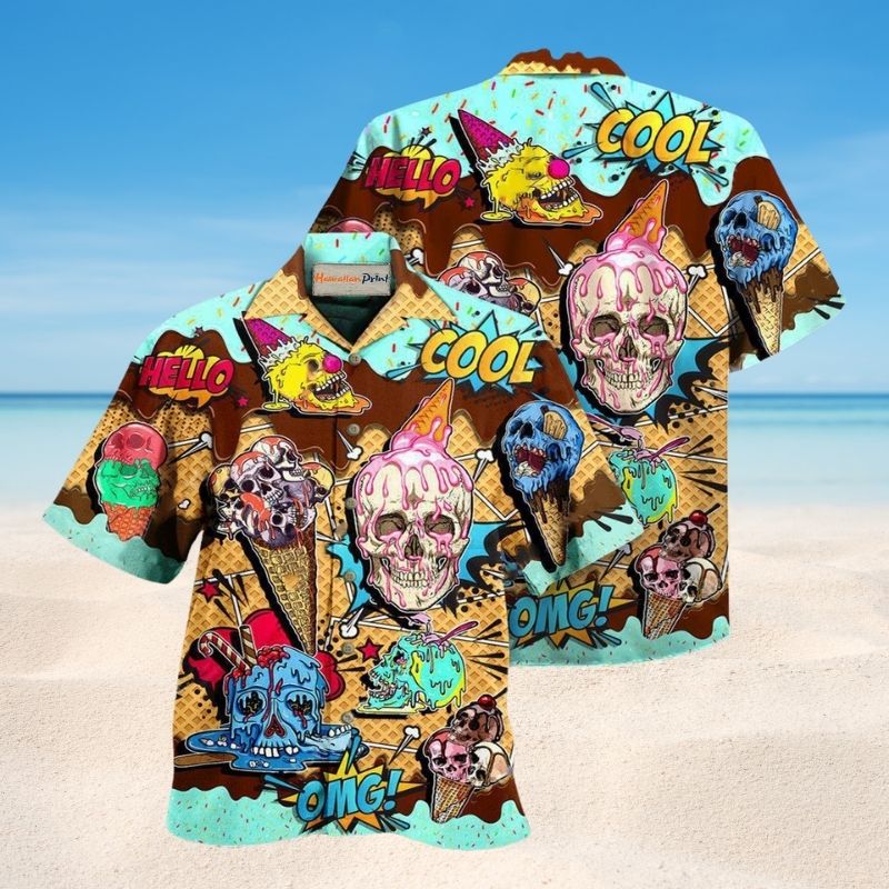 \Ice Cream Skull Edition – Hawaiian Shirt