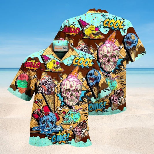 \Ice Cream Skull Edition – Hawaiian Shirt