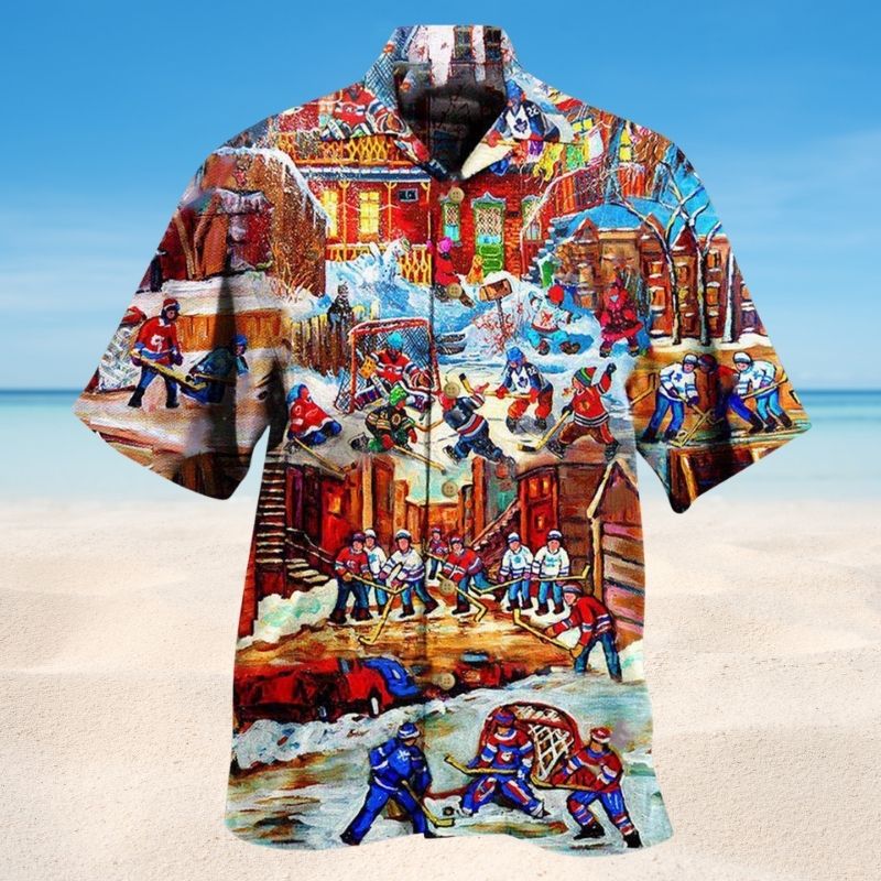 Ice Hockey Is My Life Edition – Hawaiian Shirt