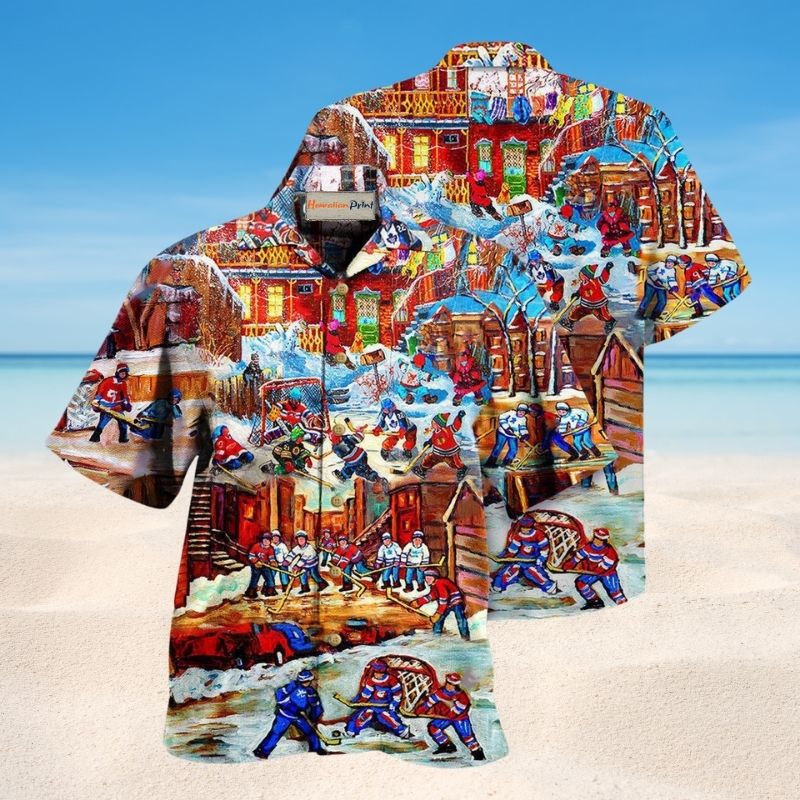 Ice Hockey Is My Life Edition – Hawaiian Shirt