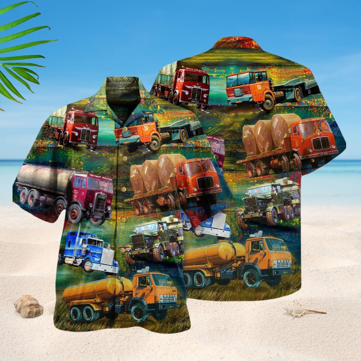 Once A Trucker Always A Trucker – Hawaiian Shirt