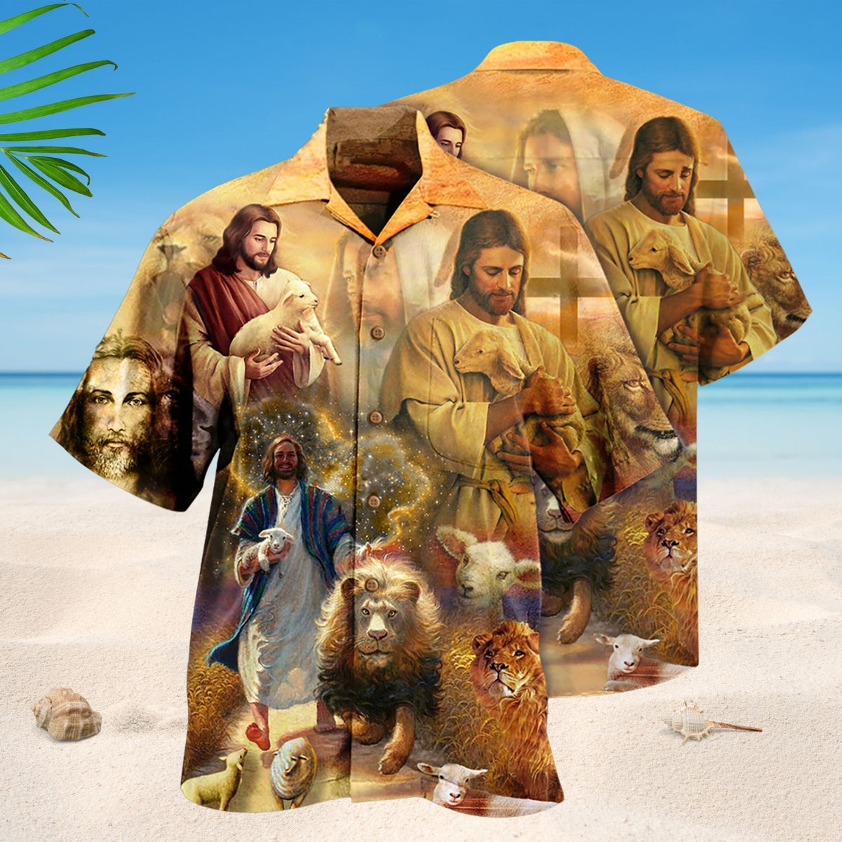 Jesus Loves And Saves Animals – Hawaiian Shirt