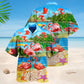 Flamingo Tropical Love Summer Style - Hawaiian Shirt