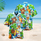Bear Love Beach Animal Art – Hawaiian Shirt