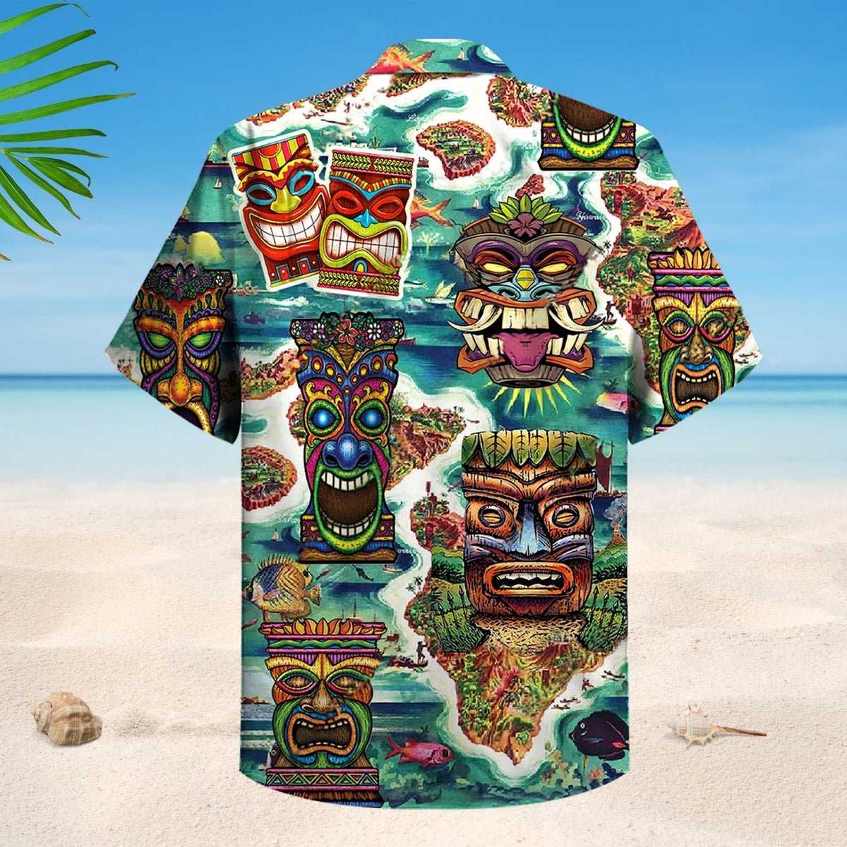 Keep Saying Aloha Tiki Style – Hawaiian Shirt