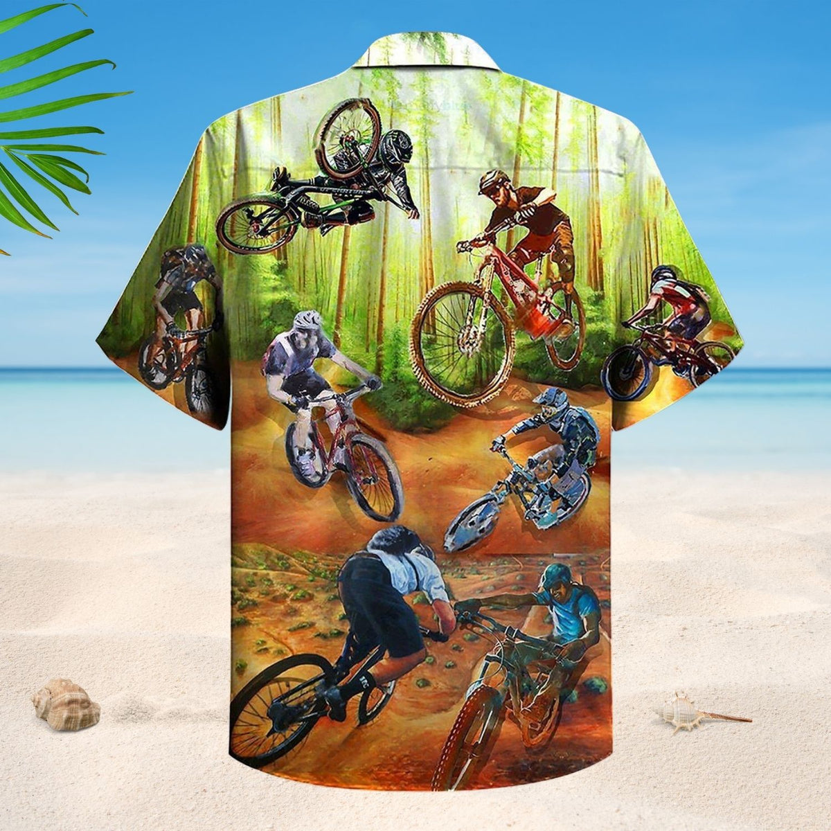 Rather Be Cycling On Trails – Hawaiian Shirt