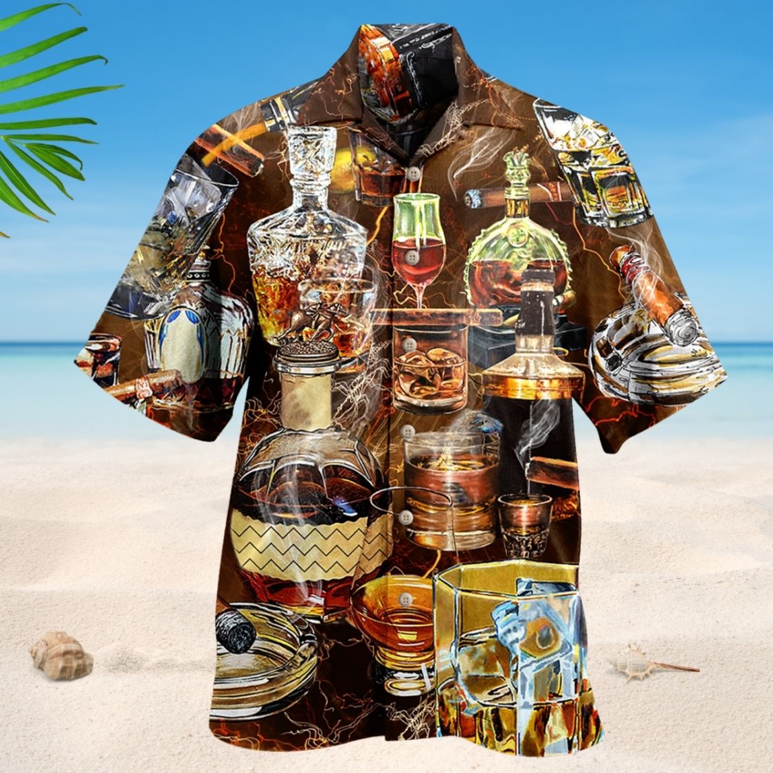 Happiness Is Whisky Fun – Hawaiian Shirt