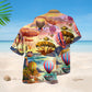 Steampunk Hot Air Balloon Travel – Hawaiian Shirt