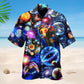 Lovely Galaxy Planet Art – Hawaiian Shirt